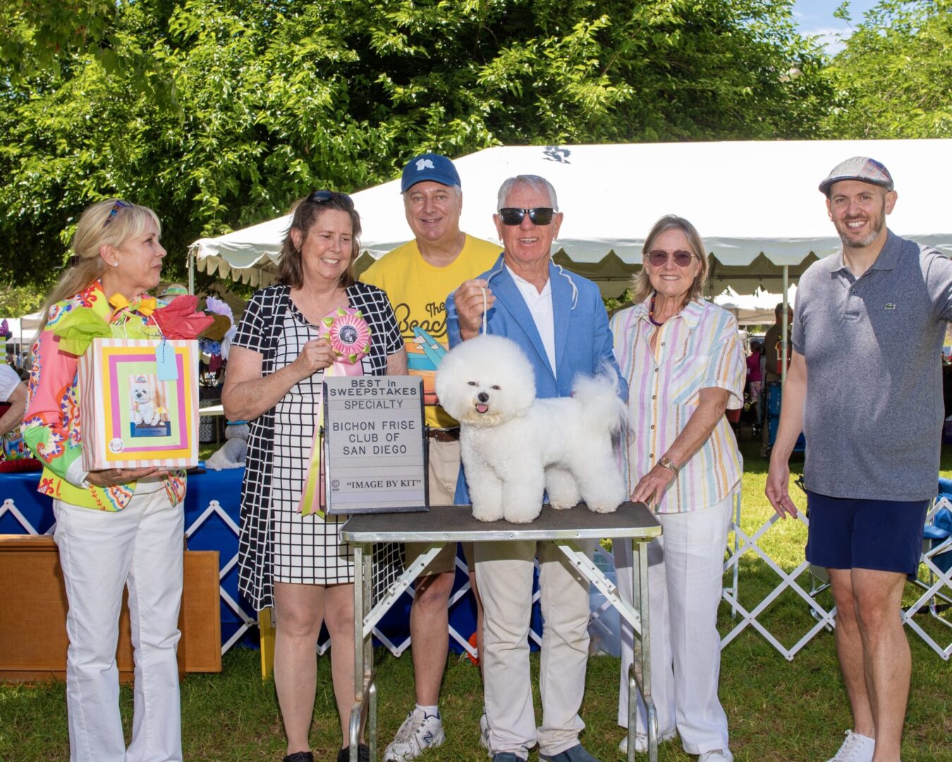 Best of Breed Sweepstakes- Bichon Specialty Del Sur Kennel Club & Bichon Frise Club of San Diego 66th Specialty